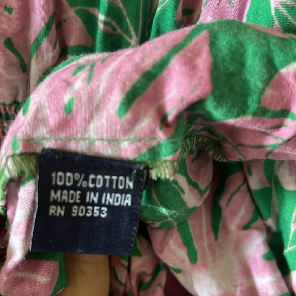 Meadow Rhodes Tropical print Maxi Dress SZ XL - Picture 5 of 5